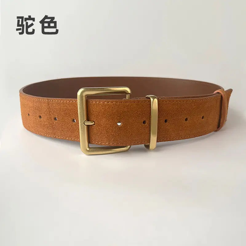 Imported ladies leather belt