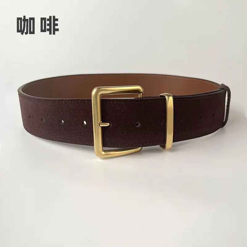 Imported ladies leather belt
