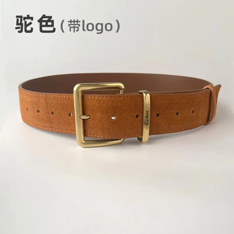 Imported ladies leather belt