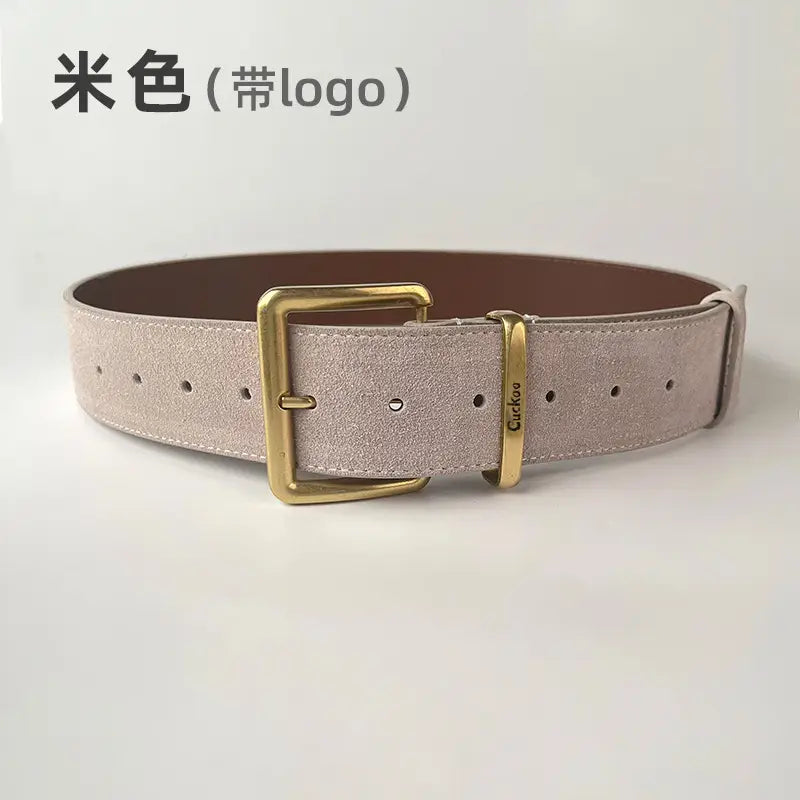 Imported ladies leather belt