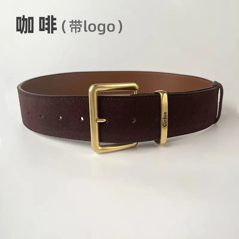 Imported ladies leather belt