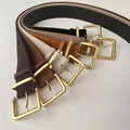 Imported ladies leather belt