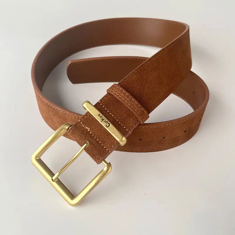 Imported ladies leather belt