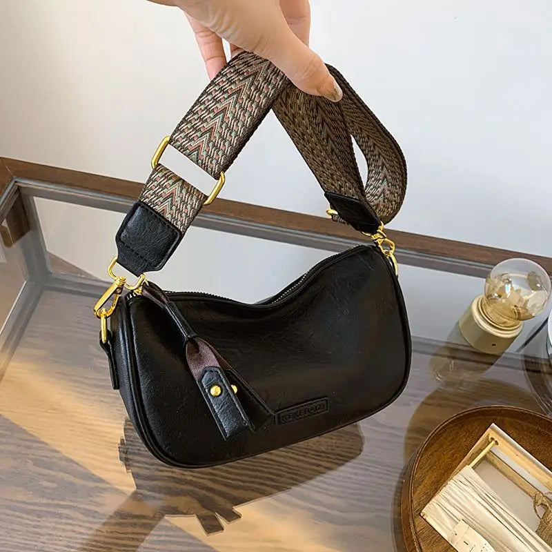 Leather Shoulder Bag for Women