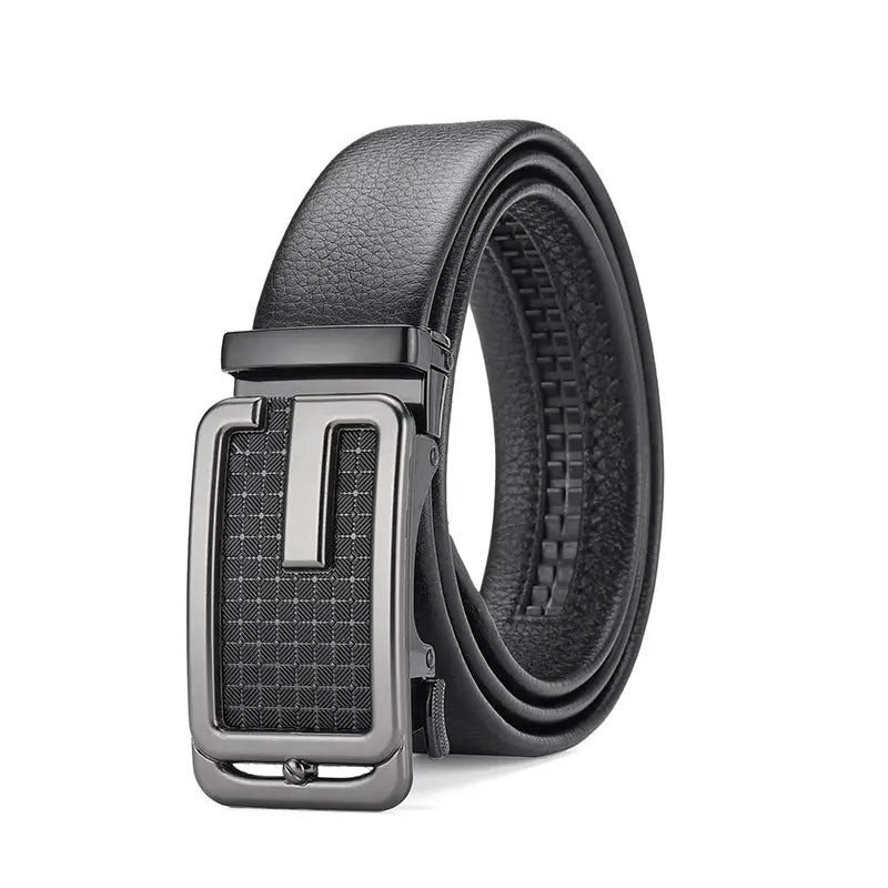 Men Black Stylish Leather Belt