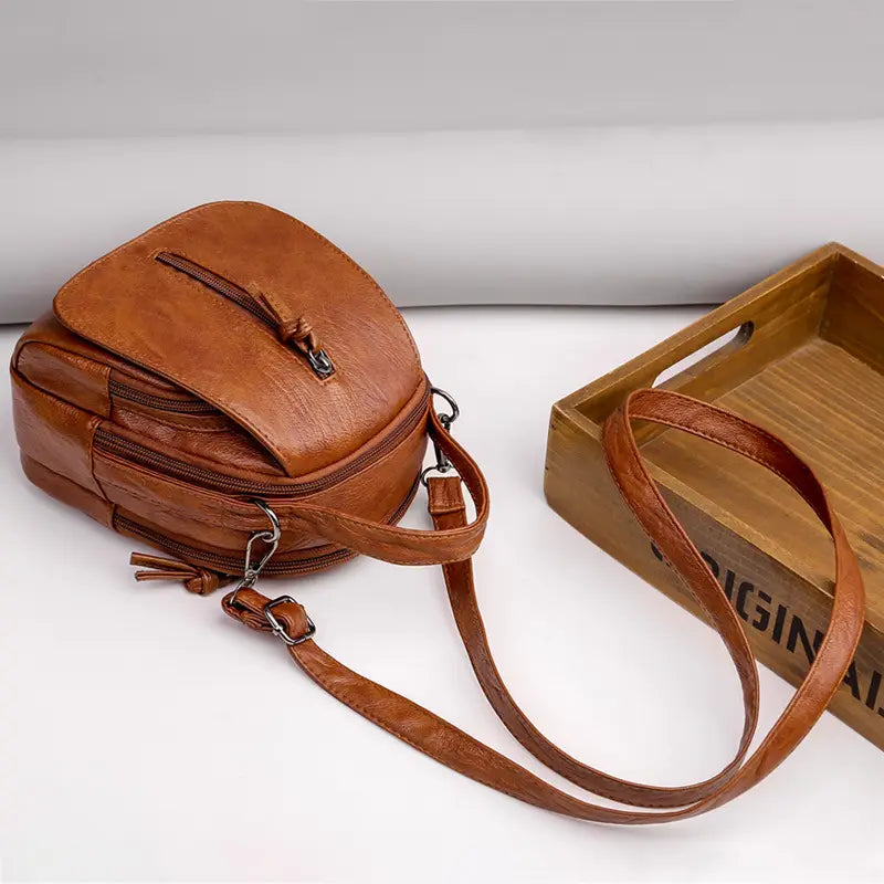 Women's Leather Crossbody Bag