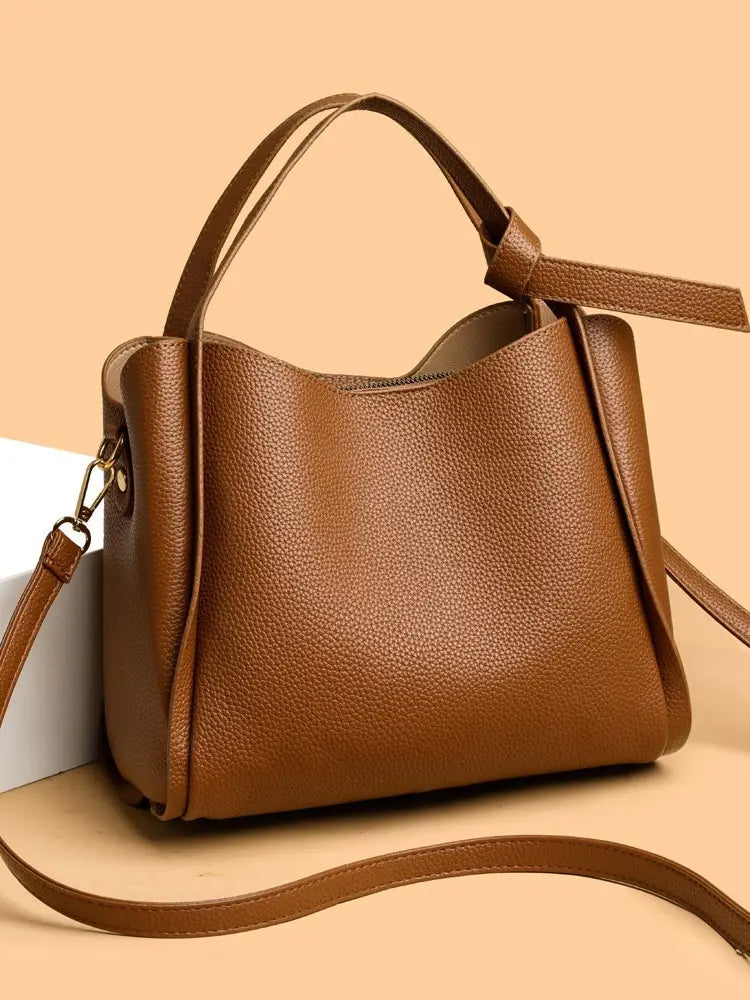 Soft Leather Handbag for Women