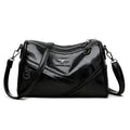 Oily Leather Cross Body Bag
