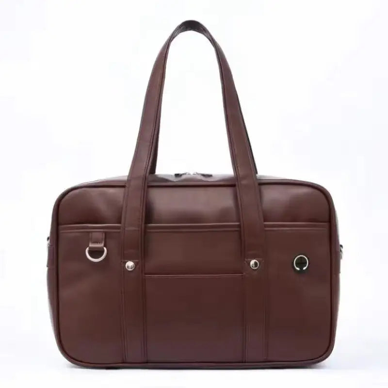 PU leather travel bag