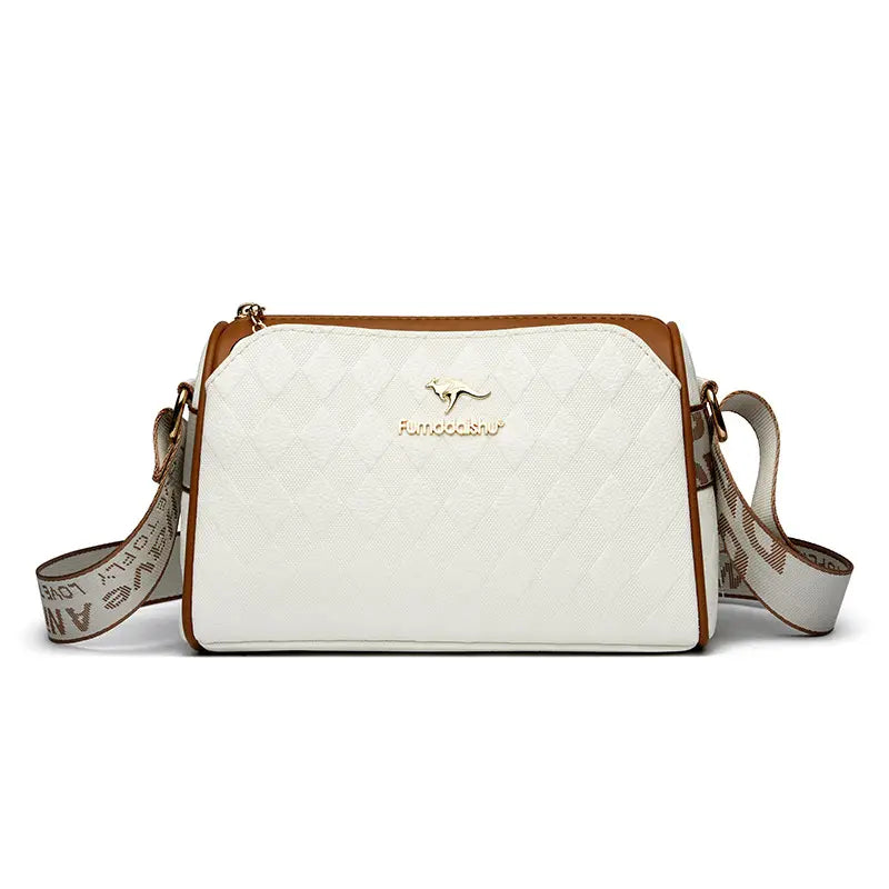 Element Rhombic Leather Shoulder bag
