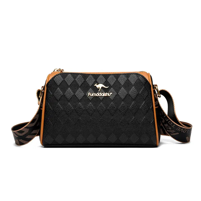 Element Rhombic Leather Shoulder bag
