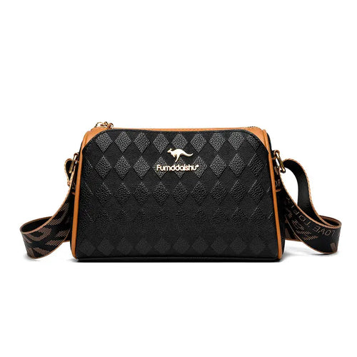 Element Rhombic Leather Shoulder bag