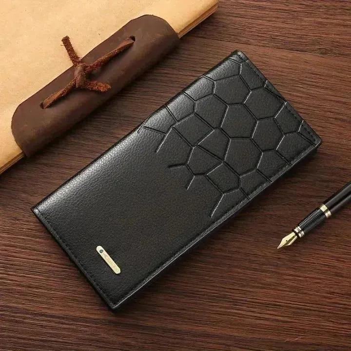 Men's Leather Wallet Tri-fold