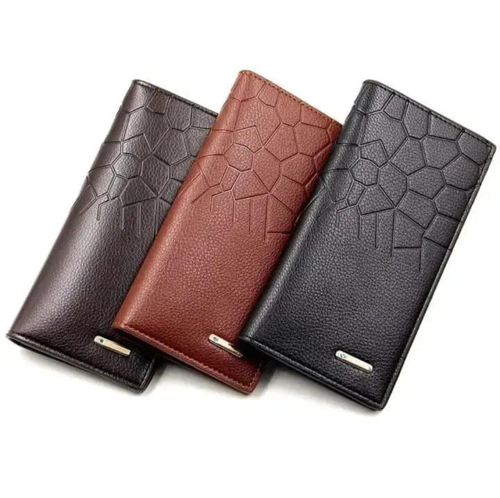 Men's Leather Wallet Tri-fold