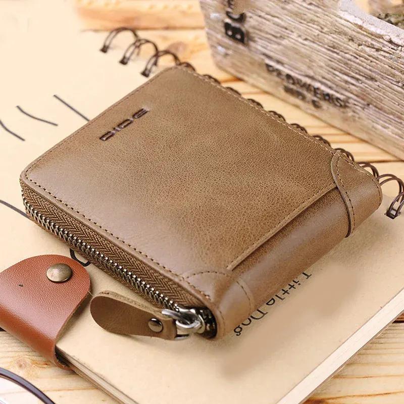Premium Leather wallet with Chain