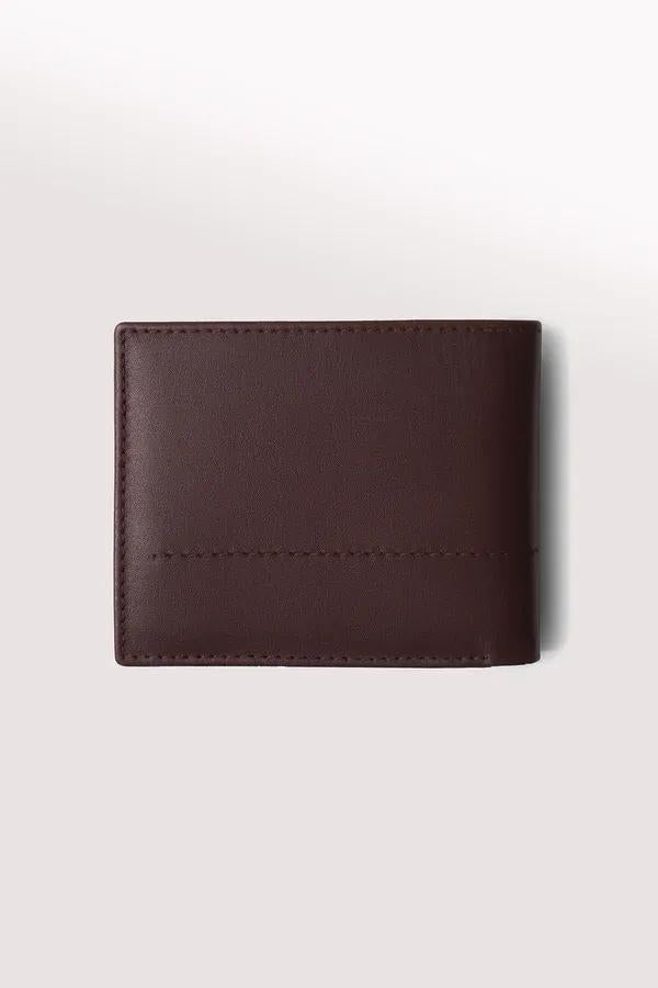 Leather Wallet with RFID Protection