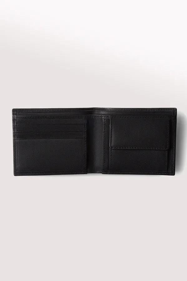 Leather Wallet with RFID Protection