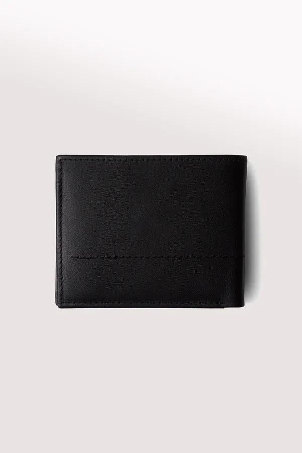 Leather Wallet with RFID Protection