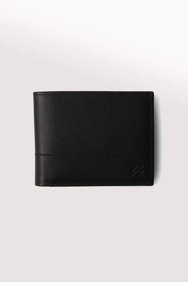 Leather Wallet with RFID Protection