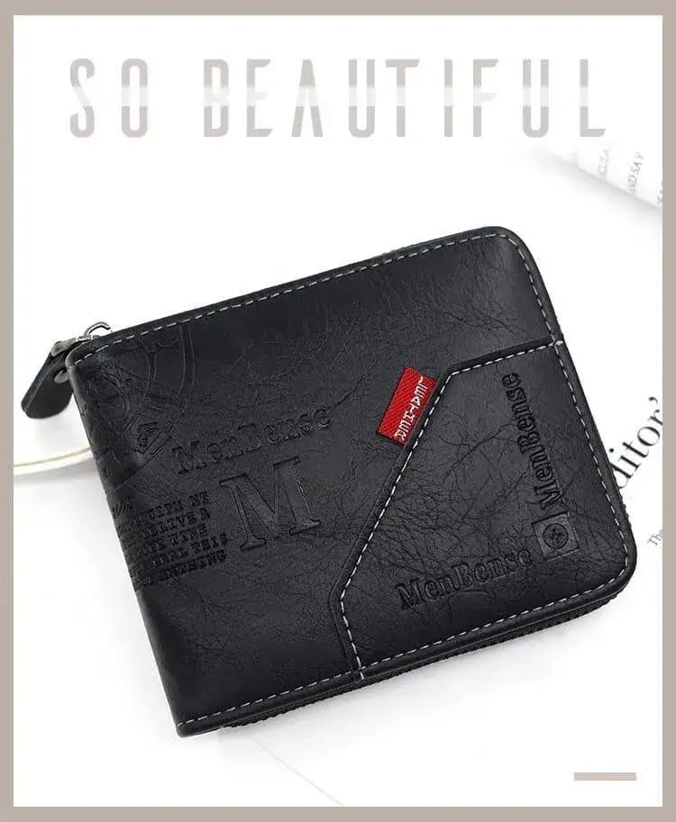 Men's Zipper Wallet