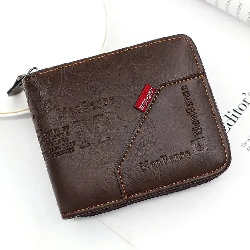 Men's Zipper Wallet