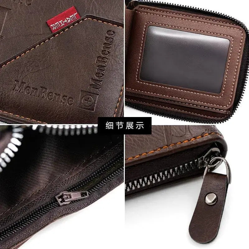 Men's Zipper Wallet