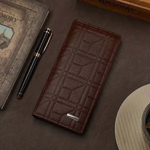 Women's Leather Long Wallet