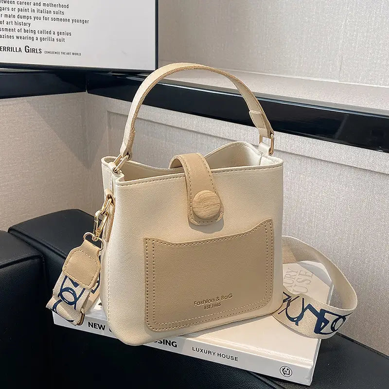 Khaki cross body bag
