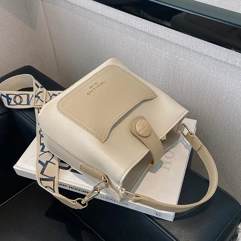 Khaki cross body bag