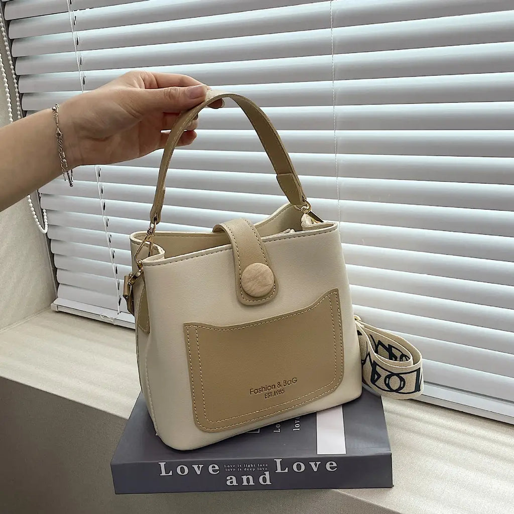 Khaki cross body bag