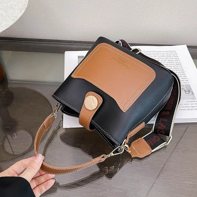 Khaki cross body bag