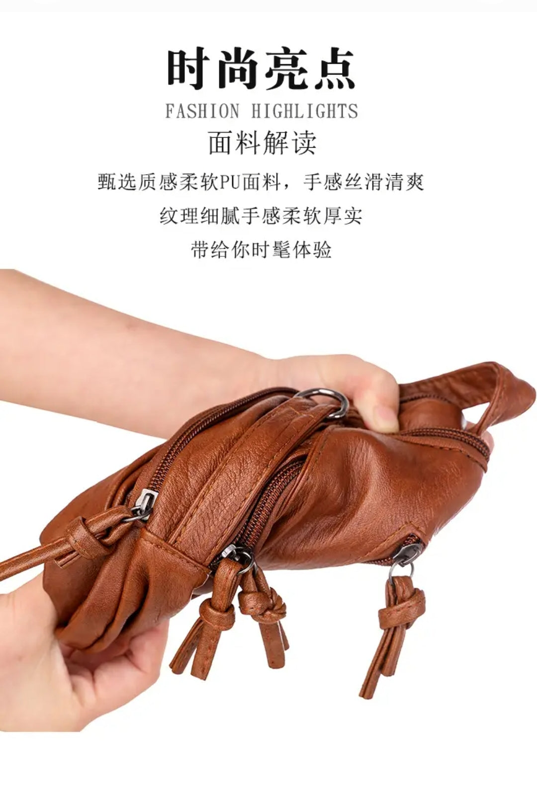 Women's Leather Crossbody Bag