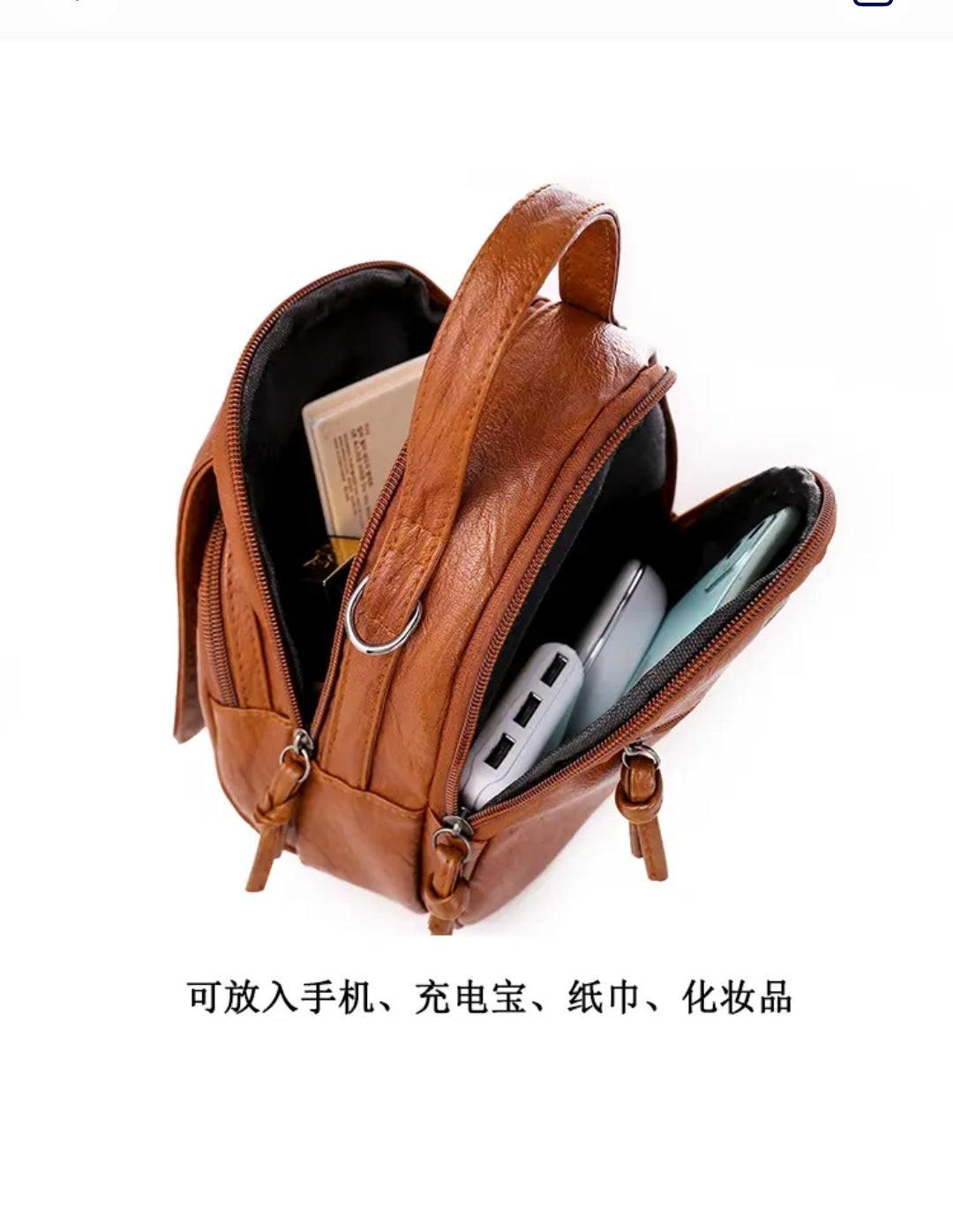 Women's Leather Crossbody Bag